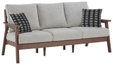 Ashley Outdoor/Patio Emmeline Outdoor Sofa with Cushion P420-838