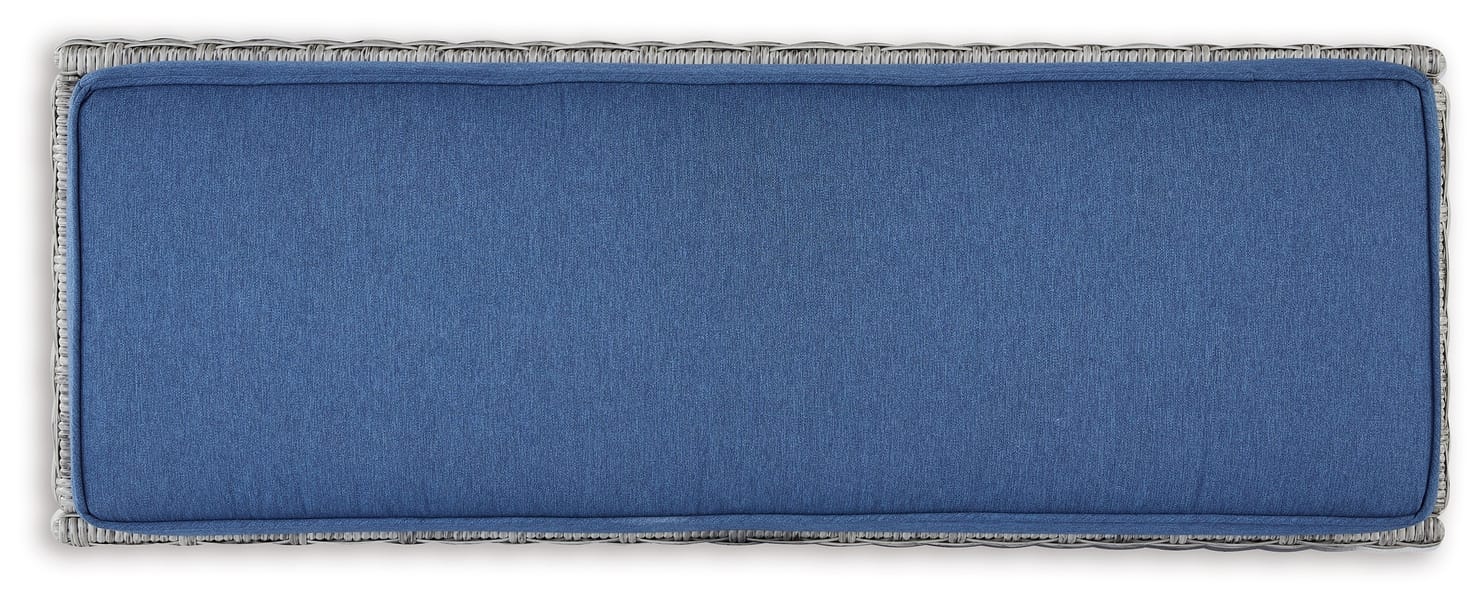 Ashley Outdoor/Patio Naples Beach Outdoor Bench with Cushion P439-600