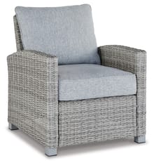 Ashley Outdoor/Patio Naples Beach Lounge Chair with Cushion P439-820
