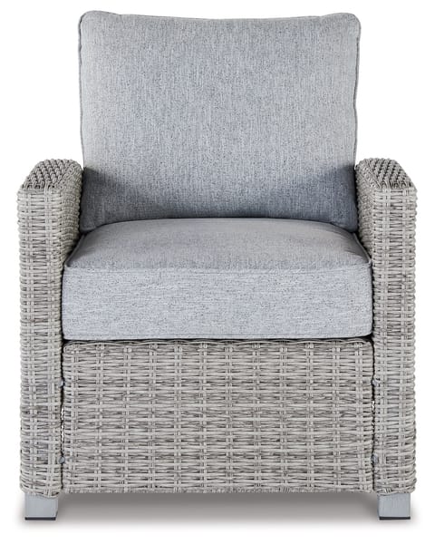 Ashley Outdoor/Patio Naples Beach Lounge Chair with Cushion P439-820