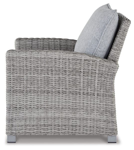 Ashley Outdoor/Patio Naples Beach Lounge Chair with Cushion P439-820