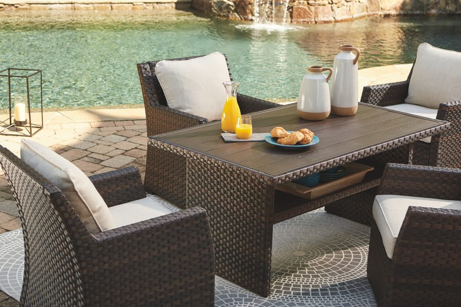 Ashley Outdoor/Patio Easy Isle Multi-Use Table P455-625