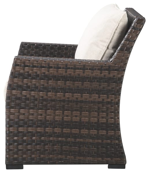 Ashley Outdoor/Patio Easy Isle Lounge Chair with Cushion P455-820