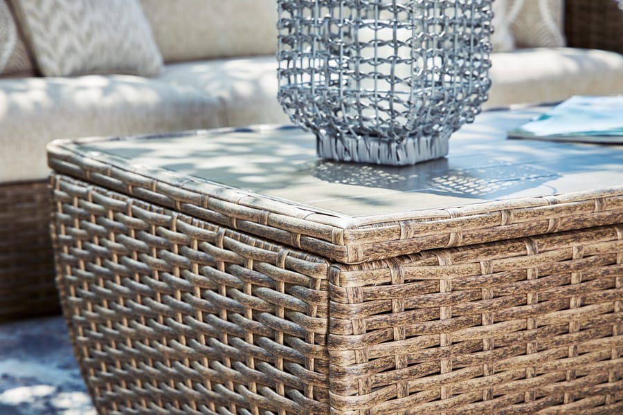 Ashley Outdoor/Patio Sandy Bloom Outdoor Coffee Table P507-720