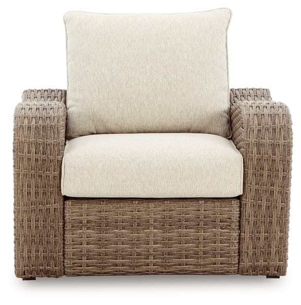 Ashley Outdoor/Patio Sandy Bloom Lounge Chair with Cushion P507-820