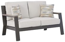 Ashley Outdoor/Patio Tropicava Outdoor Loveseat with Cushion P514-835