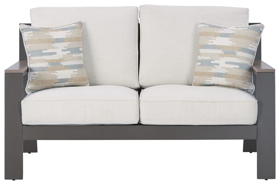 Ashley Outdoor/Patio Tropicava Outdoor Loveseat with Cushion P514-835