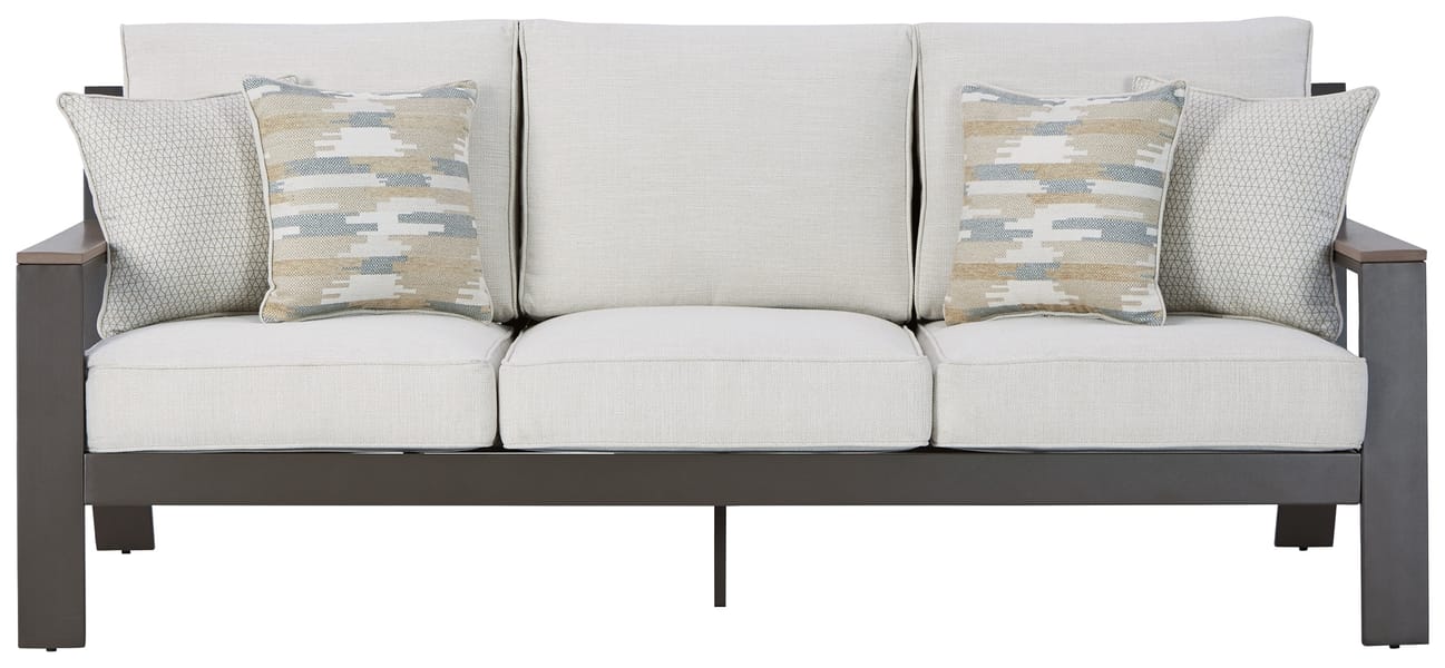Ashley Outdoor/Patio Tropicava Outdoor Sofa with Cushion P514-838