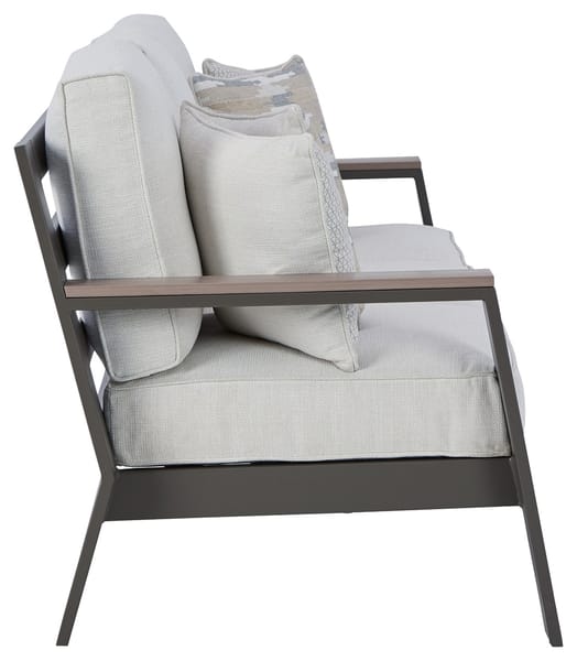 Ashley Outdoor/Patio Tropicava Outdoor Sofa with Cushion P514-838