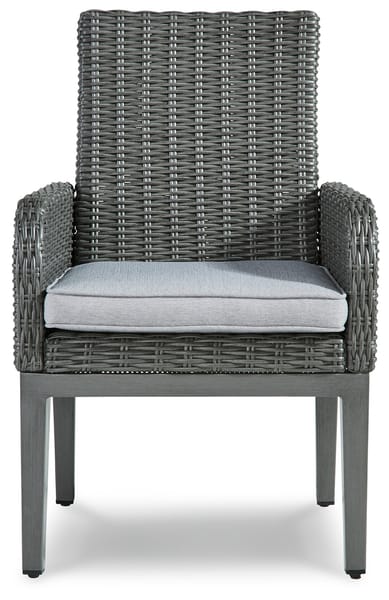 Ashley Outdoor/Patio Elite Park Arm Chair with Cushion (Set of 2) P518-601A