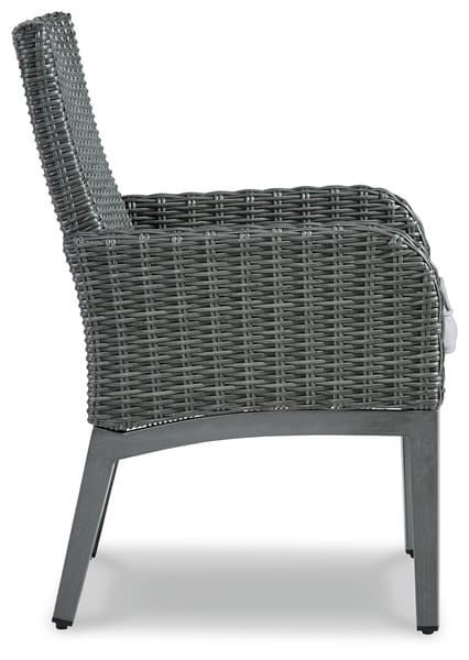 Ashley Outdoor/Patio Elite Park Arm Chair with Cushion (Set of 2) P518-601A