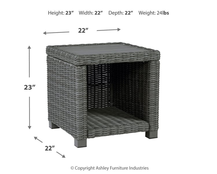 Ashley Outdoor/Patio Elite Park Outdoor End Table P518-702