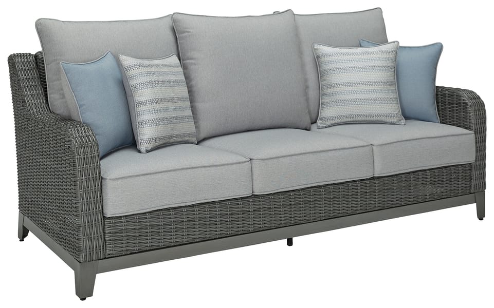 Ashley Outdoor/Patio Elite Park Outdoor Sofa with Cushion P518-838