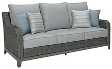 Ashley Outdoor/Patio Elite Park Outdoor Sofa with Cushion P518-838