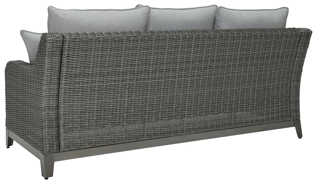 Ashley Outdoor/Patio Elite Park Outdoor Sofa with Cushion P518-838