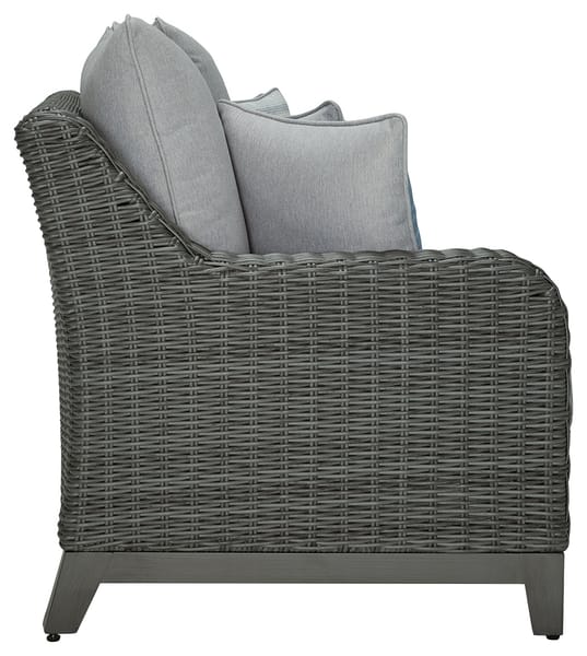 Ashley Outdoor/Patio Elite Park Outdoor Sofa with Cushion P518-838