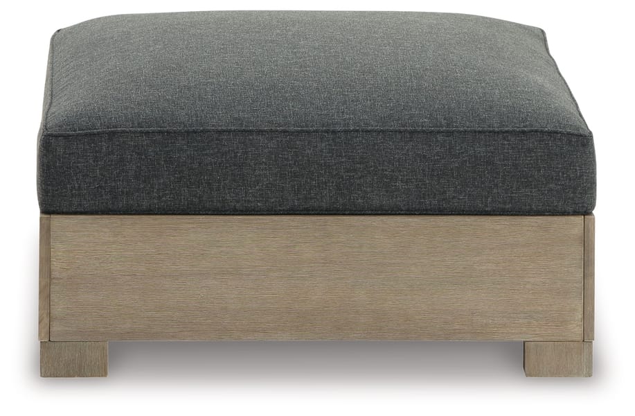 Ashley Outdoor/Patio Citrine Park Outdoor Ottoman with Cushion P660-814