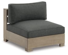 Ashley Outdoor/Patio Citrine Park Armless Chair with Cushion P660-846