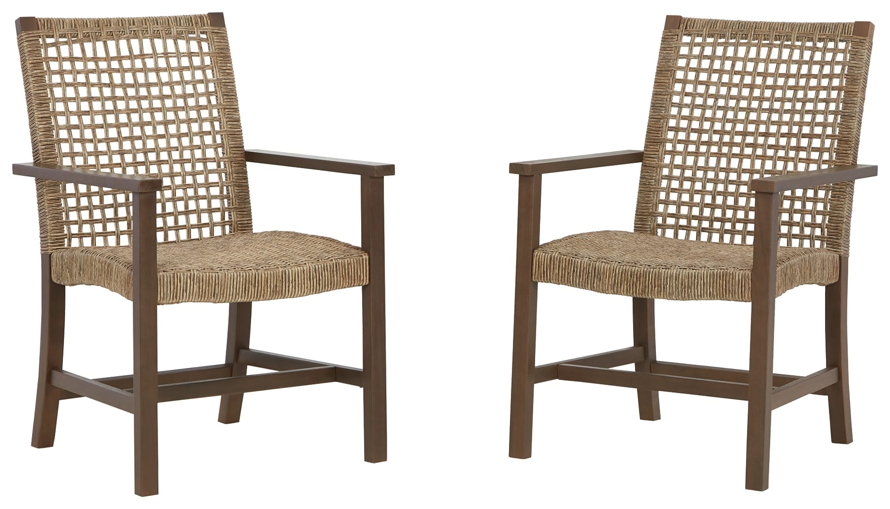 Ashley Outdoor/Patio Germalia Outdoor Dining Arm Chair (Set of 2) P730-601A