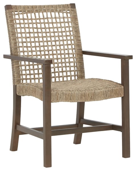 Ashley Outdoor/Patio Germalia Outdoor Dining Arm Chair (Set of 2) P730-601A