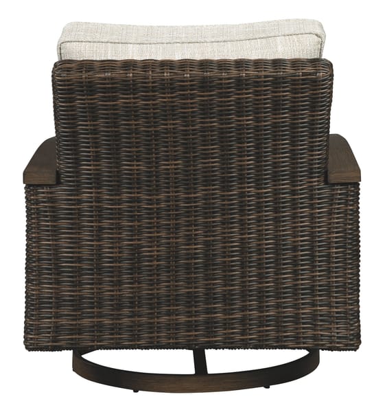 Ashley Outdoor/Patio Paradise Trail Swivel Lounge Chair (QTY 2) P750-821