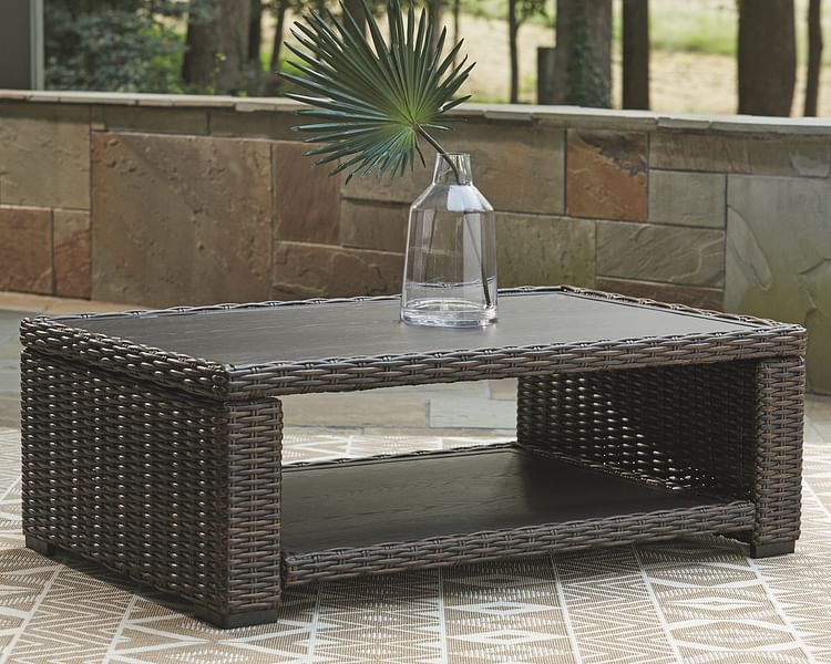 Ashley Outdoor/Patio Grasson Lane Coffee Table P783-701