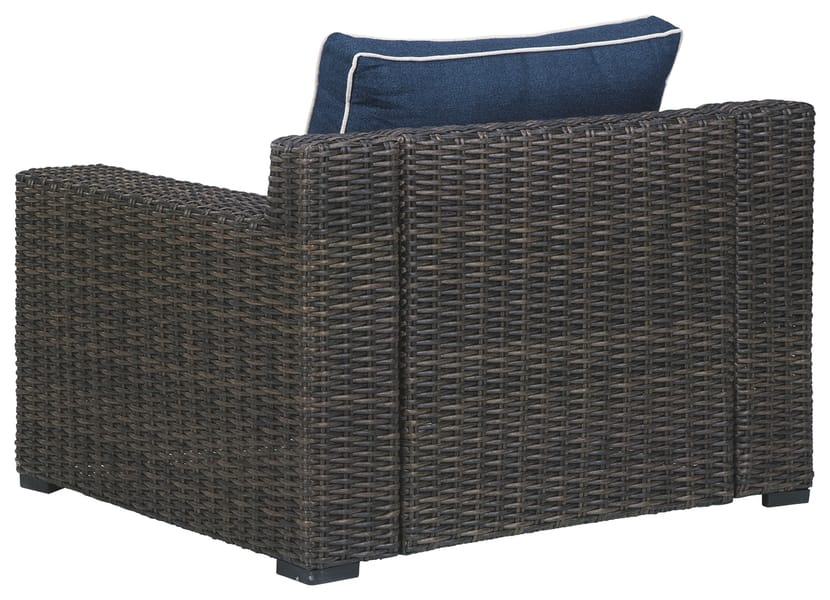 Ashley Outdoor/Patio Grasson Lane Lounge Chair with Cushion P783-820