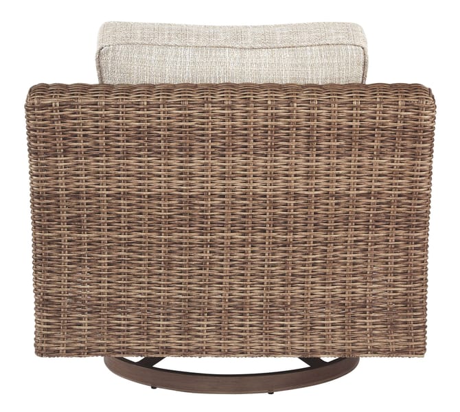 Ashley Outdoor/Patio Beachcroft Swivel Lounge Chair P791-821