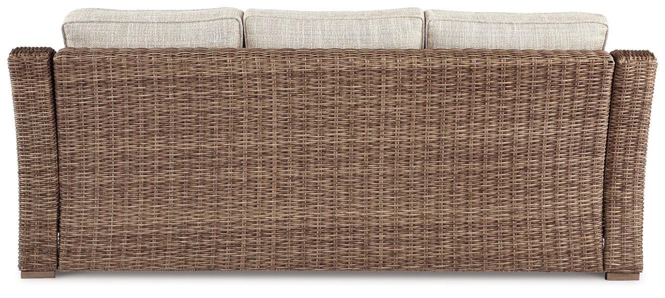 Ashley Outdoor/Patio Beachcroft Sofa with Cushion P791-838