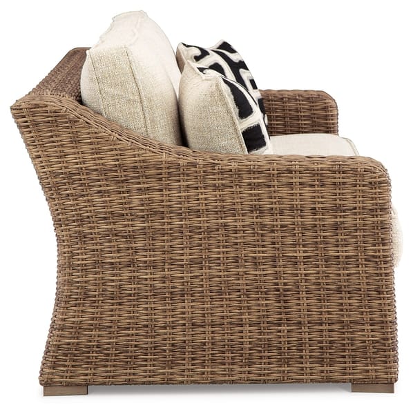Ashley Outdoor/Patio Beachcroft Sofa with Cushion P791-838