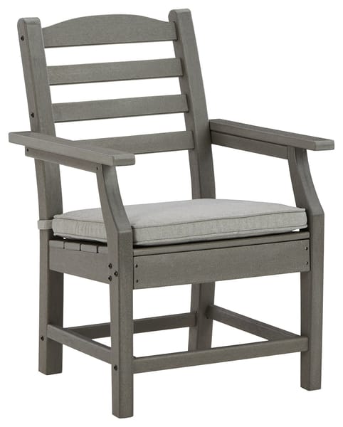 Ashley Outdoor/Patio Visola Arm Chair with Cushion (QTY 2) P802-601A