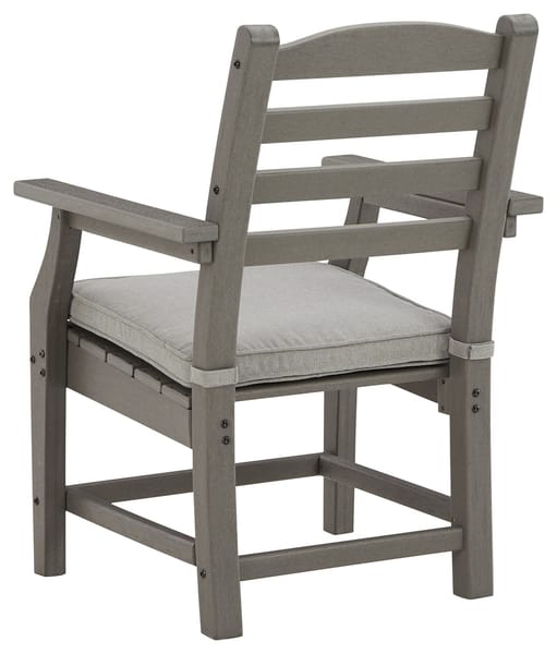 Ashley Outdoor/Patio Visola Arm Chair with Cushion (QTY 2) P802-601A