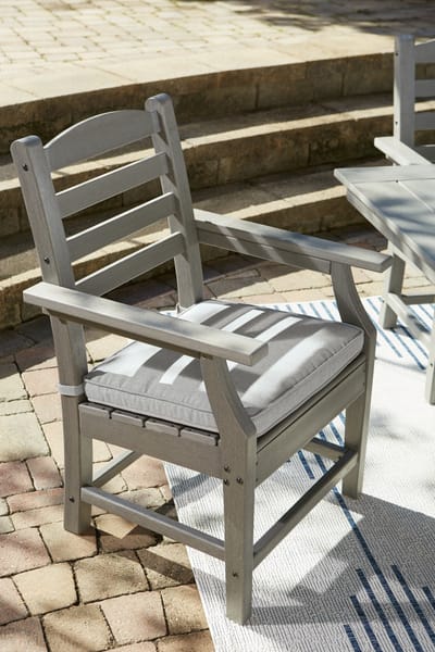 Ashley Outdoor/Patio Visola Arm Chair with Cushion (QTY 2) P802-601A