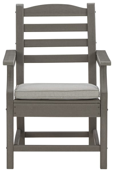 Ashley Outdoor/Patio Visola Arm Chair with Cushion (QTY 2) P802-601A
