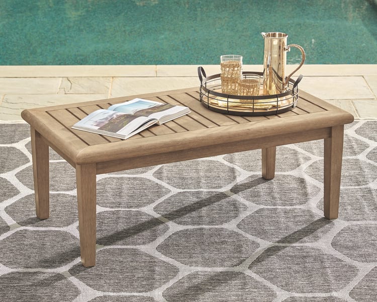 Ashley Outdoor/Patio Gerianne Coffee Table P805-701