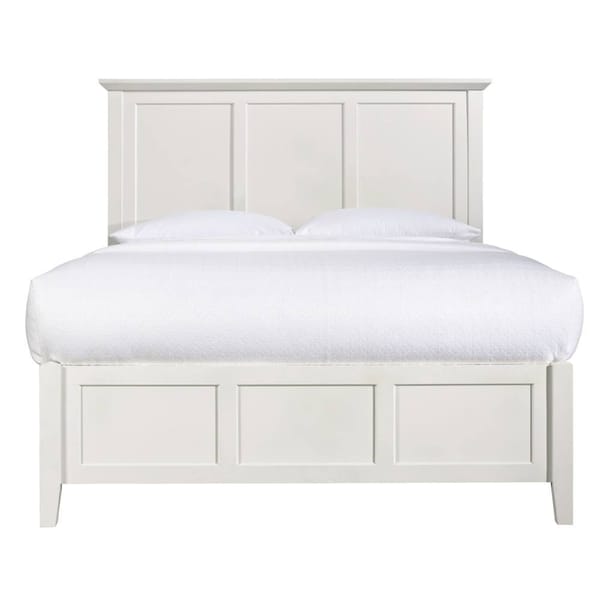 Modus Bedroom Paragon Four Drawer Wood Storage Bed In White 4NA4D6