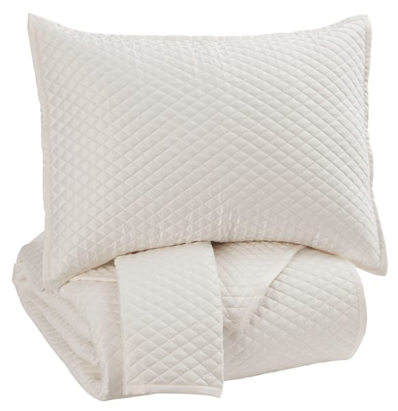 Ashley Bedroom Dietrick 3-Piece Queen Quilt Set Q256053Q