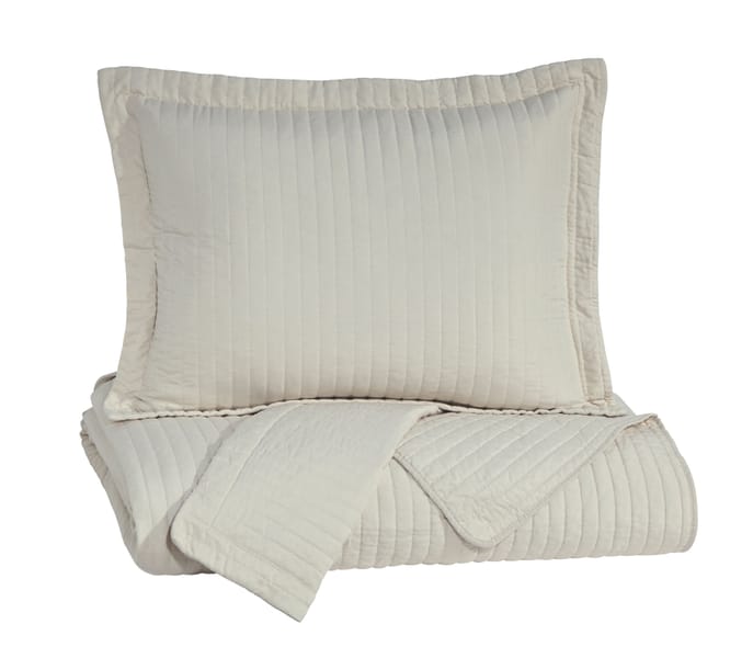 Ashley Bedroom Raleda 3-Piece King Coverlet Set Q493003K