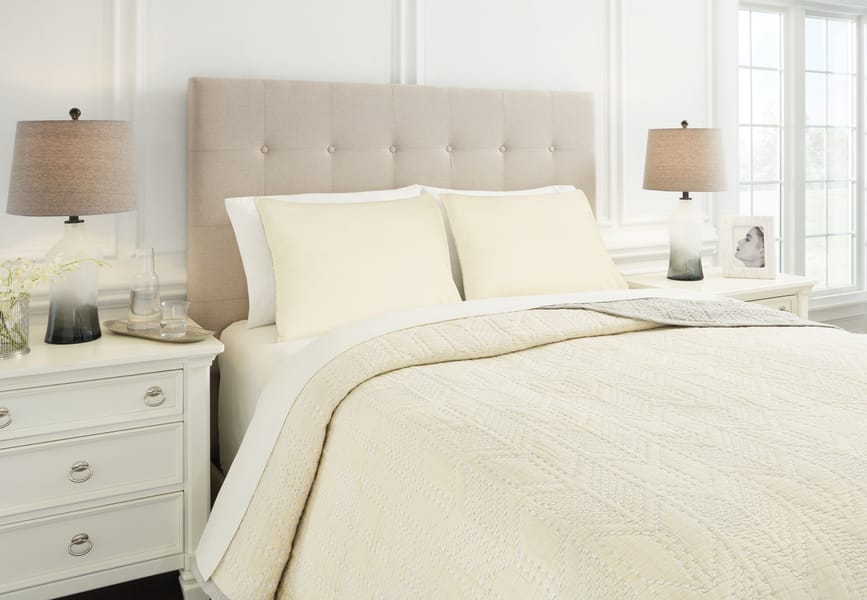 Ashley Bedroom Jaxine King Coverlet Set Q719003K