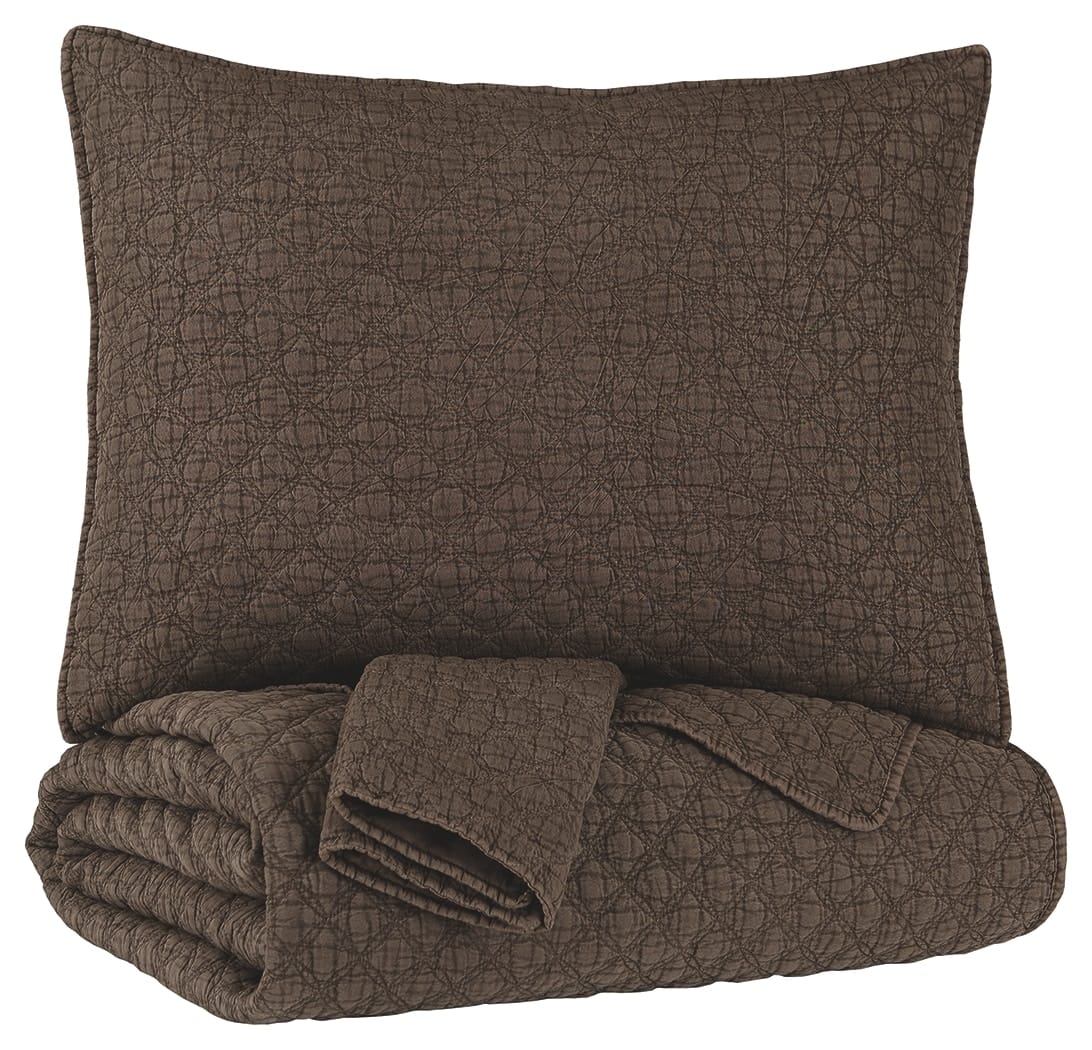 Ashley Bedroom Ryter 3-Piece King Coverlet Set Q722003K