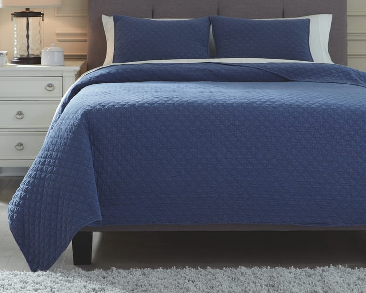 Ashley Bedroom Ryter 3-Piece King Coverlet Set Q723003K