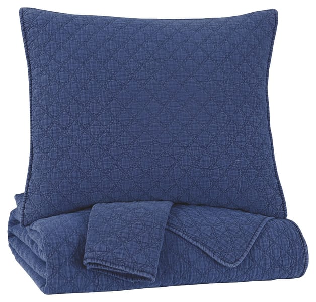 Ashley Bedroom Ryter 3-Piece King Coverlet Set Q723003K