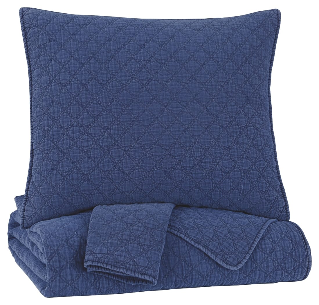 Ashley Bedroom Ryter 3-Piece King Coverlet Set Q723003K