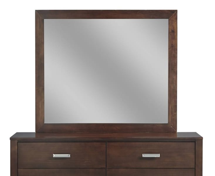 Modus Accessories Riva Mirror In Chocolate Brown RV2683
