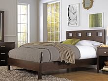 Modus Bedroom Riva Wood Bed In Chocolate Brown RV26F7