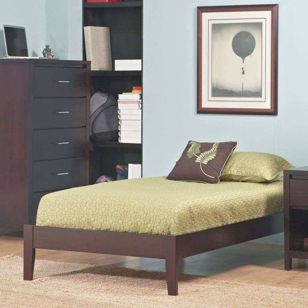 Simple Wooden Bed Designs With Storage