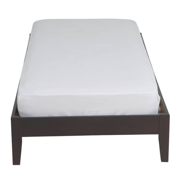 Modus Bedroom Simple Wood Platform Bed In Espresso SP23F7