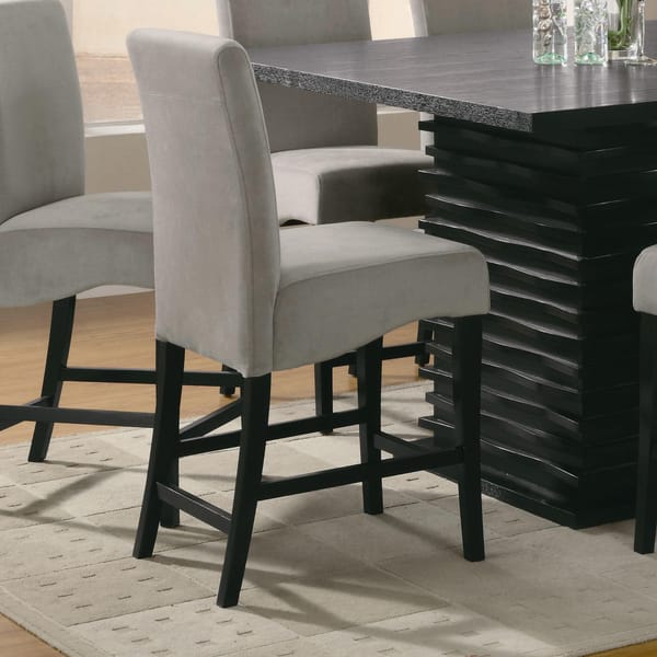 Coaster Bar and Game Room Counter Height Chair 102069GRY