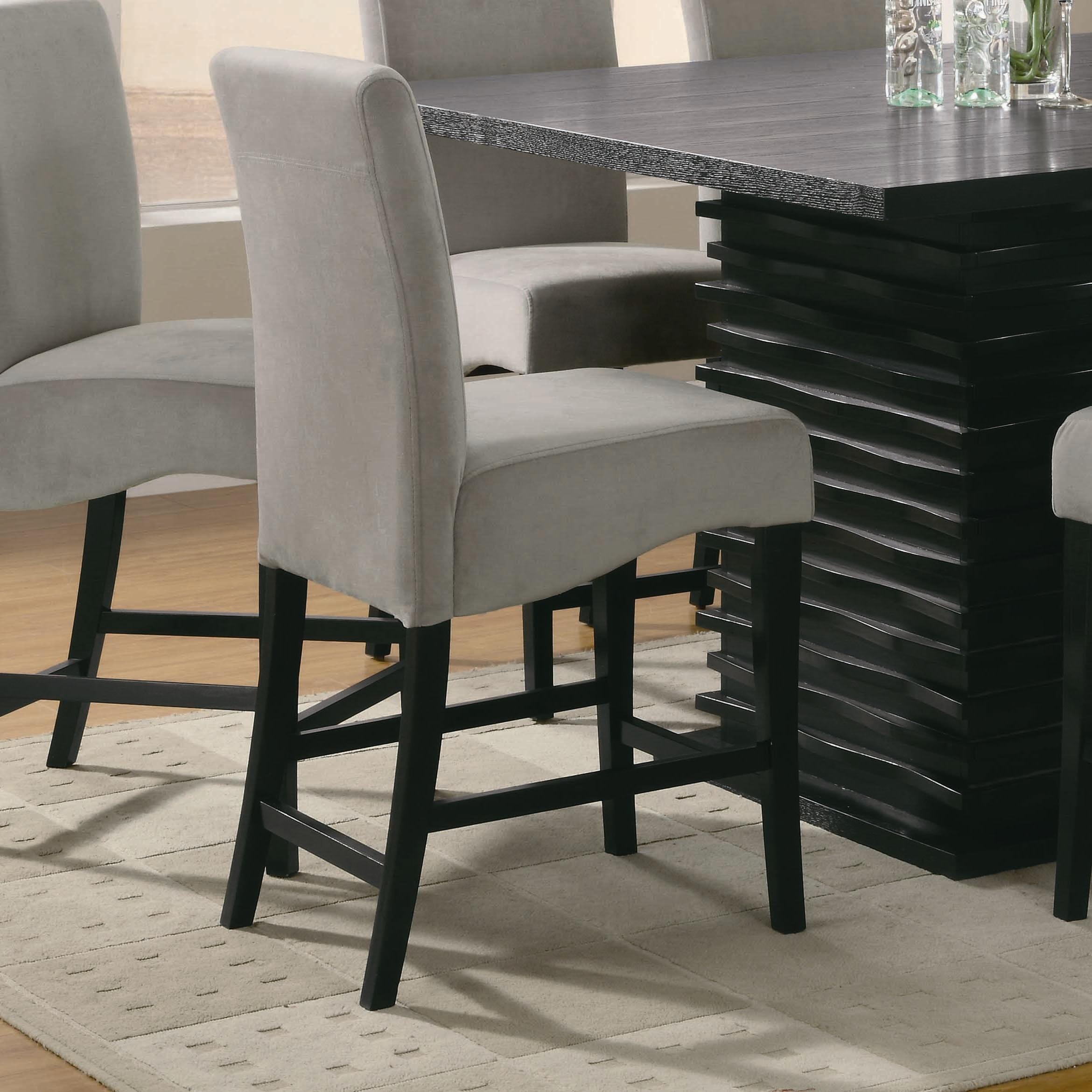 Coaster Bar and Game Room Counter Height Chair 102069GRY