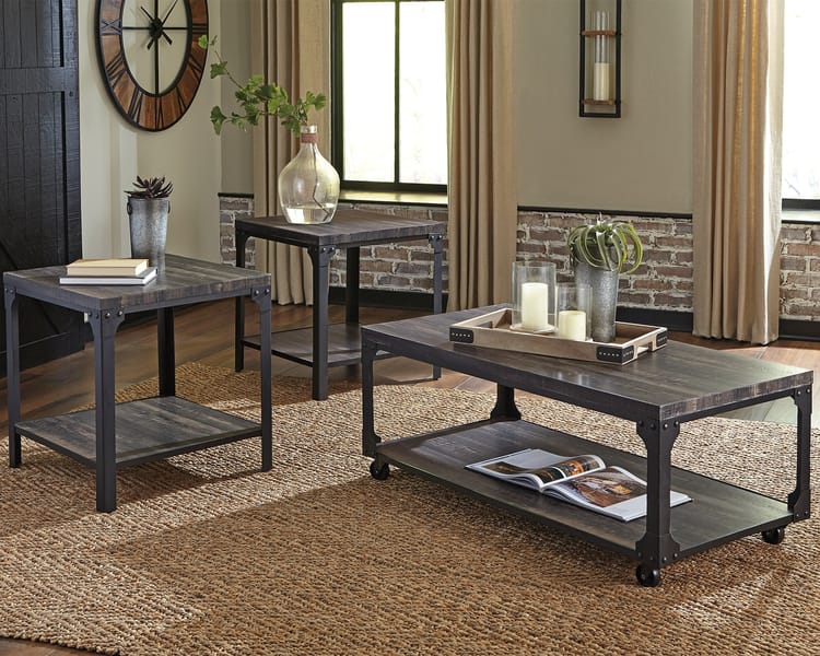 Ashley Living Room Jandoree Table (Set of 3) T108-13